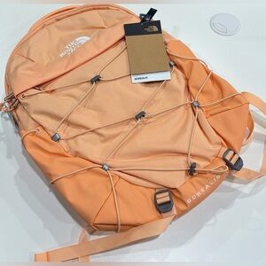 The North Face Women’s Borealis Backpack Apricot NWT Compression Bag Pack